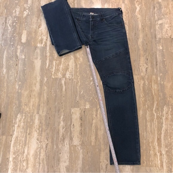 True Religion Slim Moto Blue Jeans Men’s Size 33 - Picture 6 of 16